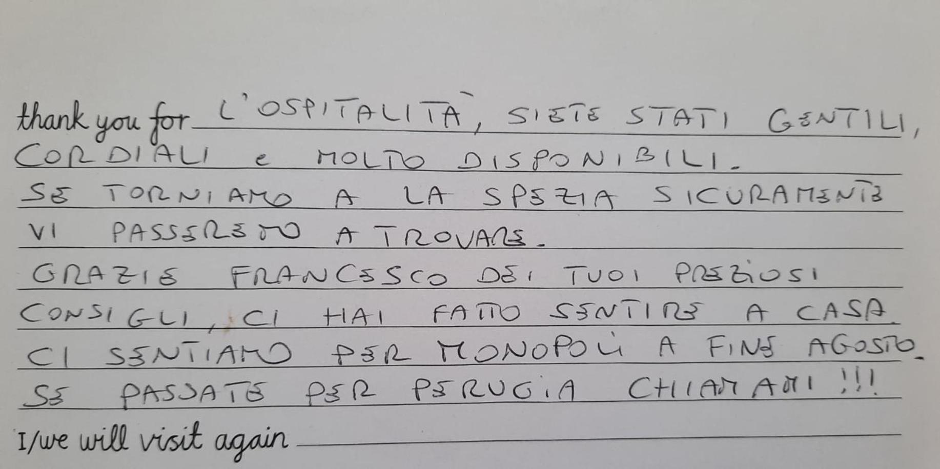Appartamento Dimora Stella Di Aprile La Spezia Esterno foto